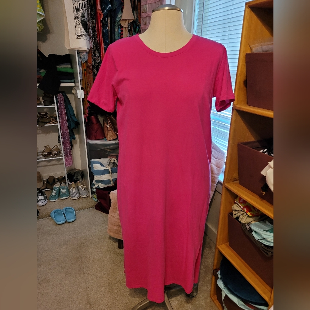 J. Crew Maxi T-Shirt Dress